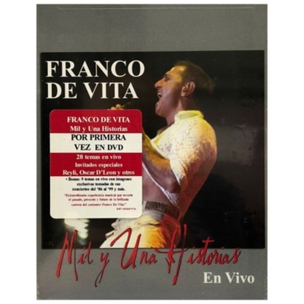 Franco De Vita - Mil Y Una Historias En Vivo | Dvd image number 1.0