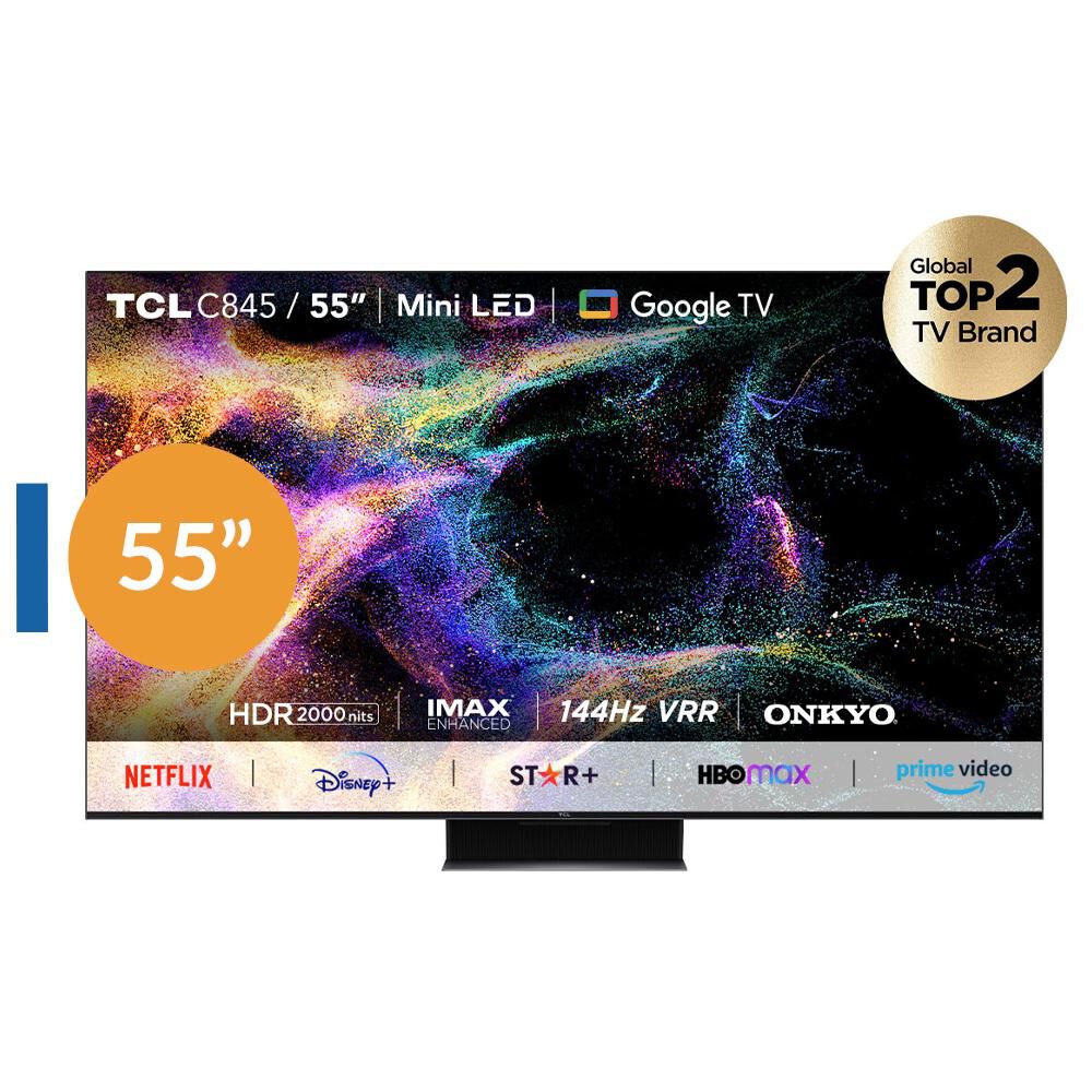 Miniled 55" TCL 55C845 / Ultra HD 4K / Smart TV image number 0.0