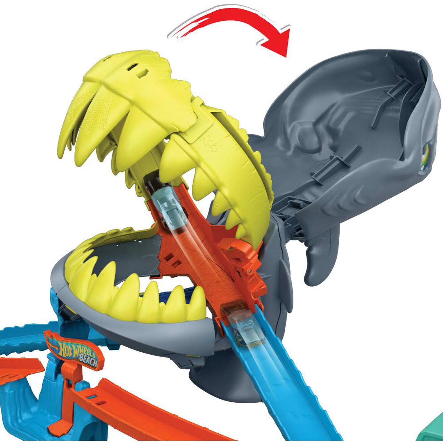 Autopista Hot Wheels City Shark Beach Tvd image number 4.0