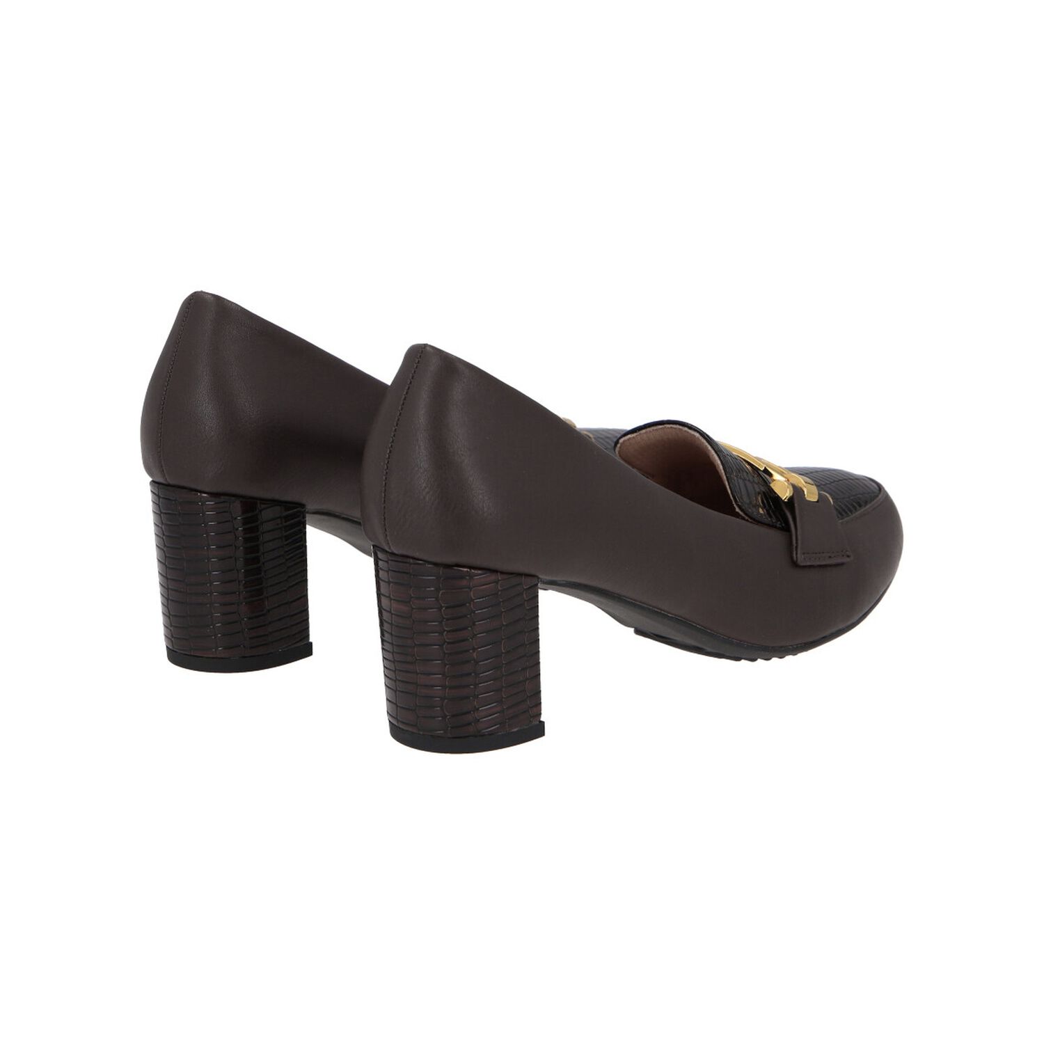 Zapato Mujer Chocolate Kris Police image number 2.0