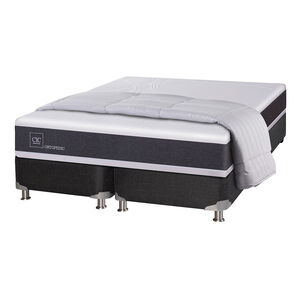 Box Spring Cic Ortopedic B5 / King / Base Dividida + Textil