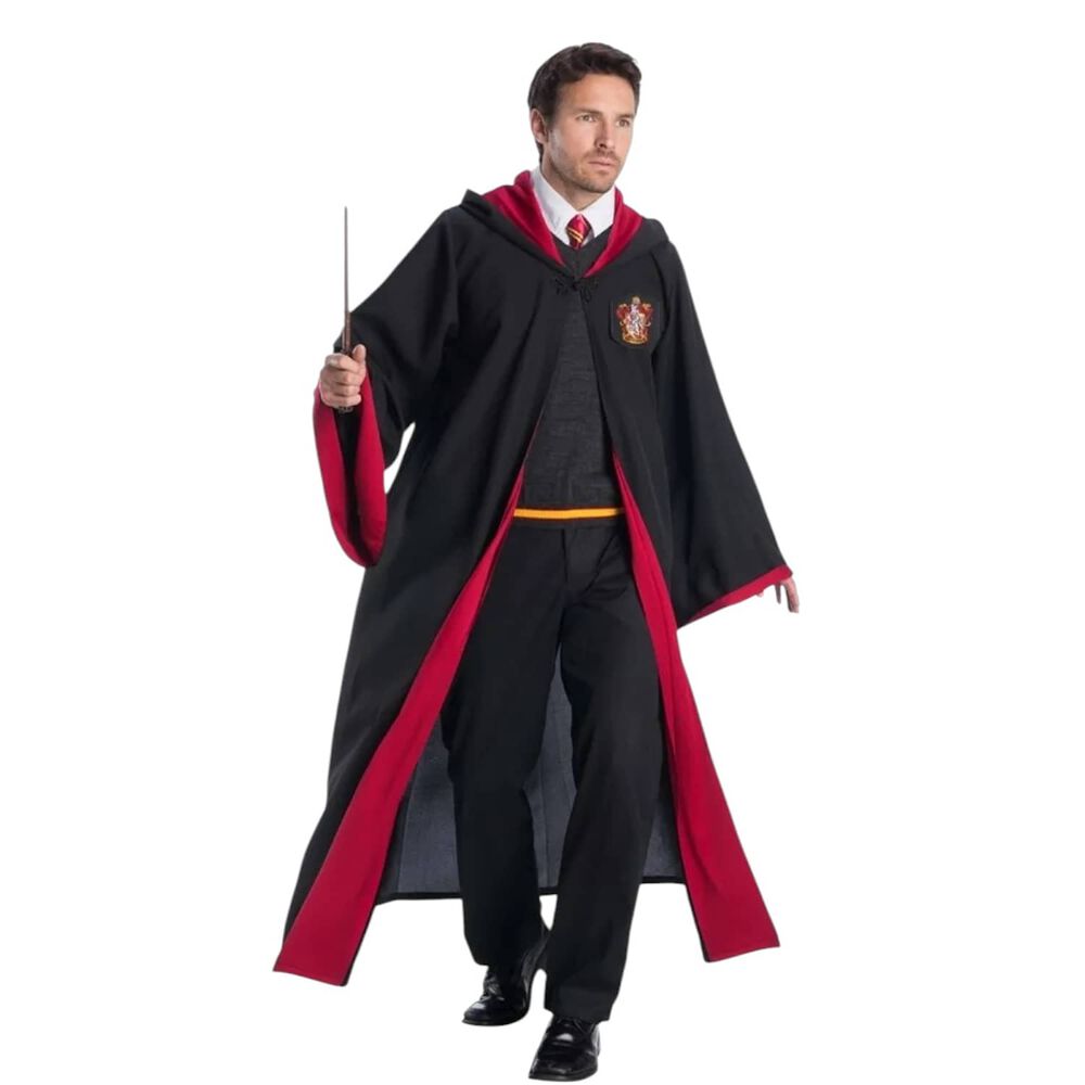 Tunica De Harry Potter Casa Hogwarts Deluxe Logo Bordado Gryffindor Slytherin Ravenclaw Hufflepuff image number 8.0