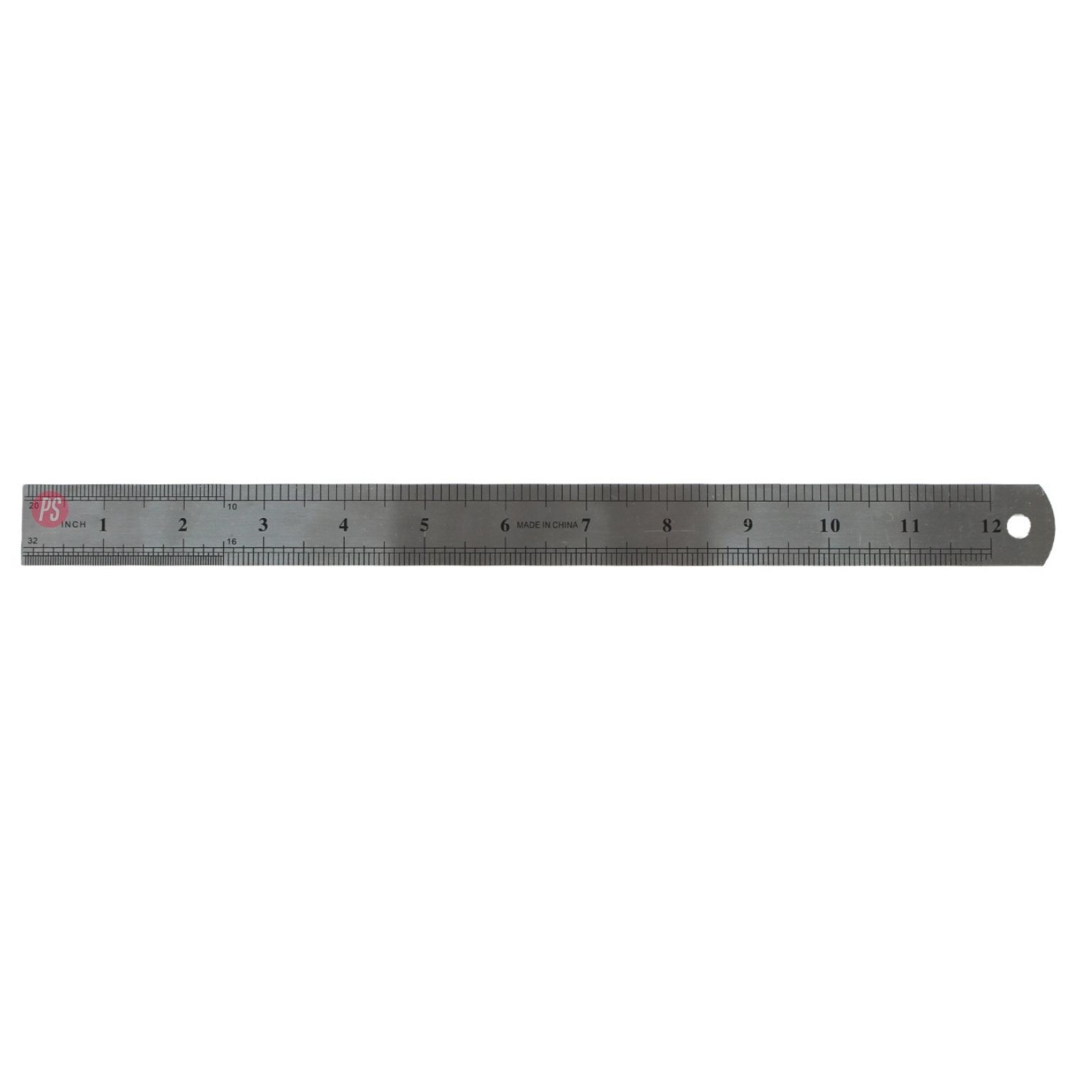 Regla Metalica 30 Cm Con Funda Protectora - Ps image number 1.0