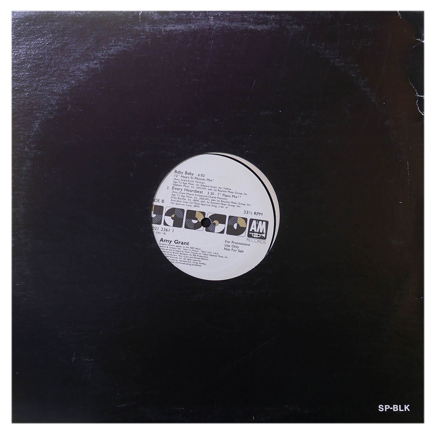 Amy Grant - Baby Baby/every Heartbeat (promo) | 12" Maxi Single Usado image number 1.0