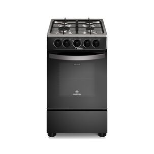Cocina A Gas 4 Platos Mademsa Limpiaf&aacute;cil Fm4ip Negra