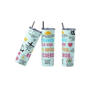 Termo Botella T&eacute;rmica Cristiano Con Vers&iacute;culos B&iacute;blicos Evang&eacute;lico