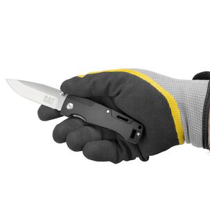 Cuchillo Navaja Plegable Cat 980000 Punta Curva