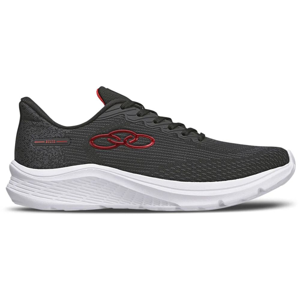 Zapatilla Hombre Delta Negro/rojo Olympikus image number 0.0