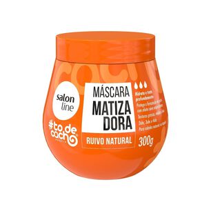 Mascara Matizadora To De Cacho Ruivo Natural 300gr Salon Line