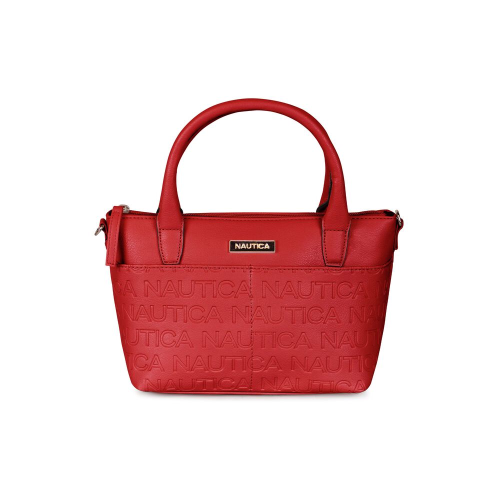 Pack De 4 Nautica Mochila + Bandolera + Cartera + Bolso Tipo Cartera Rojo image number 4.0