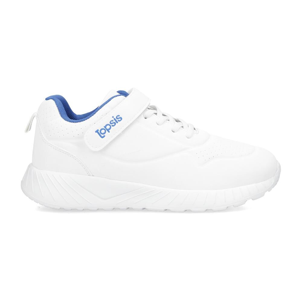 Zapatilla Infantil Niño Topsis White image number 2.0