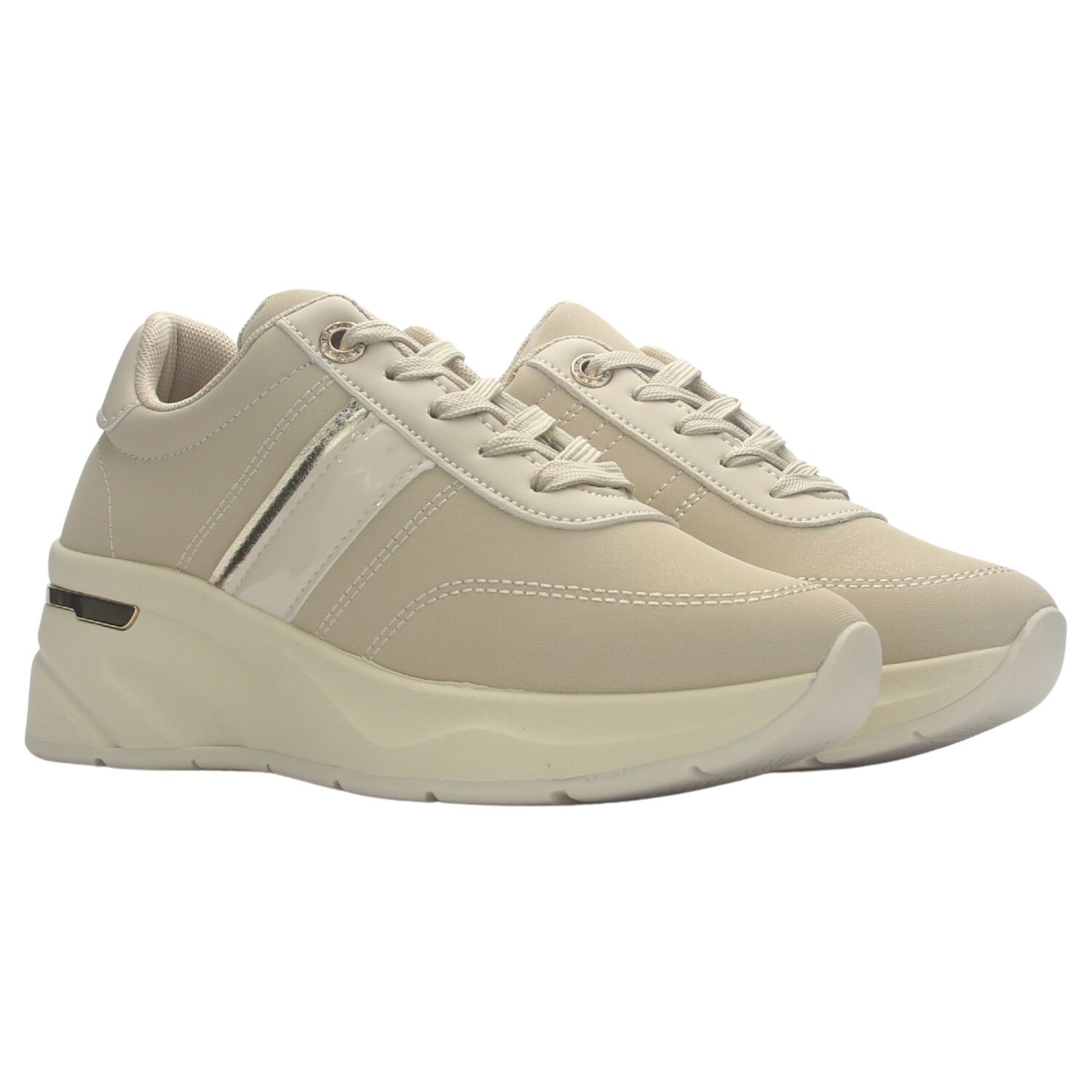 Zapatilla Mujer Chalada Juna-5 Beige Urbano image number 4.0