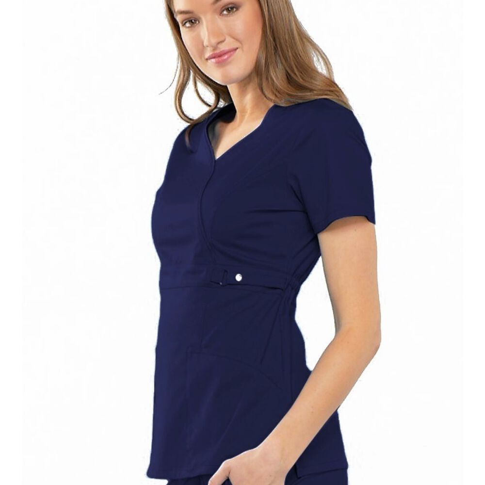 Polera Clinica Cherokee Luxe Azul Marino Enfermera image number 0.0