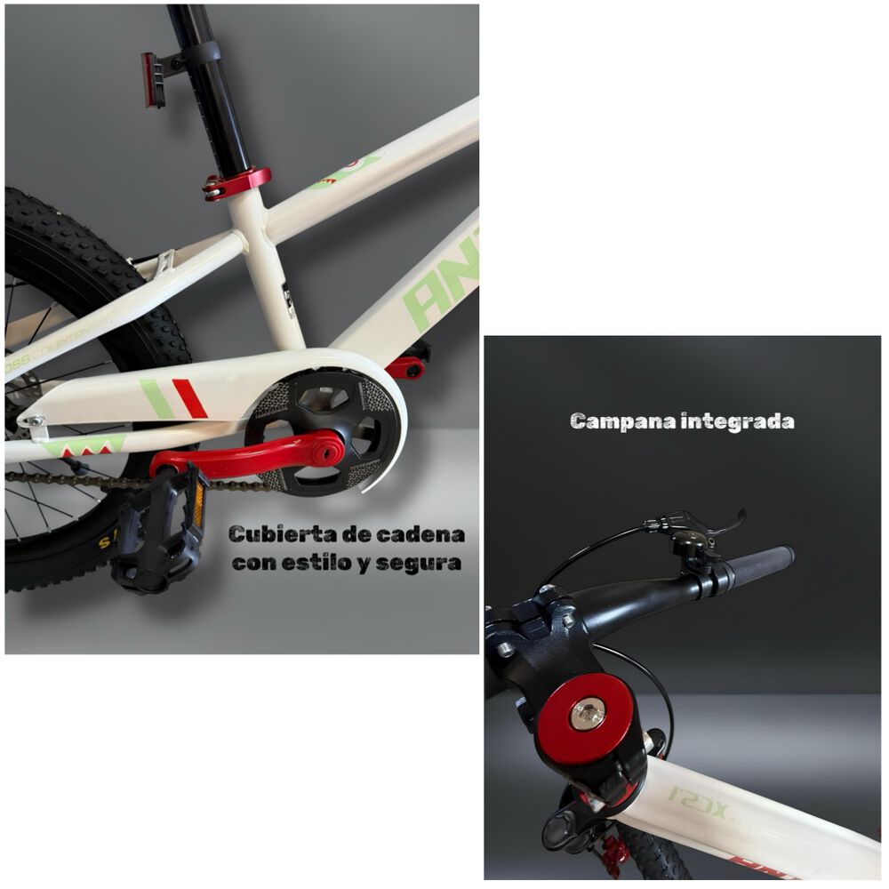 Bicicleta Infantil 6-9 Años Aro 18 Nexa Lubabycas image number 6.0