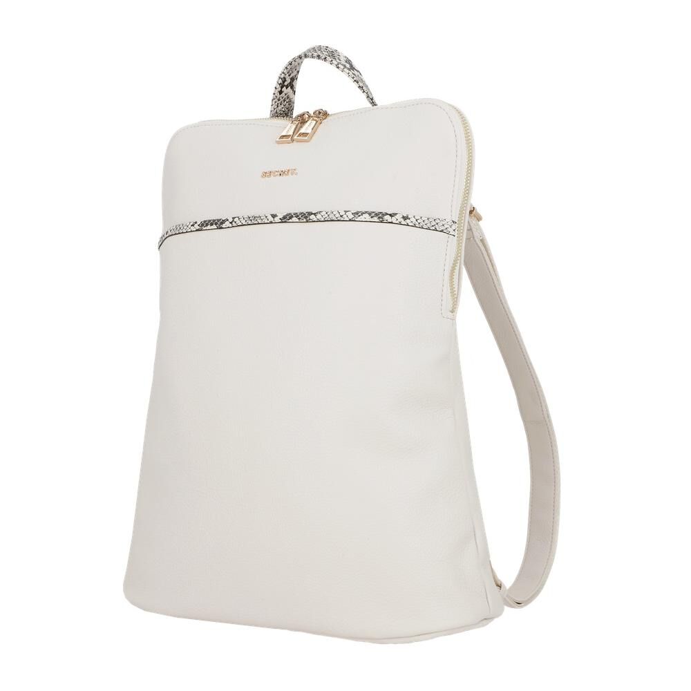 Mochila Notebook Secret Graz Sc6 Beige 15" image number 1.0