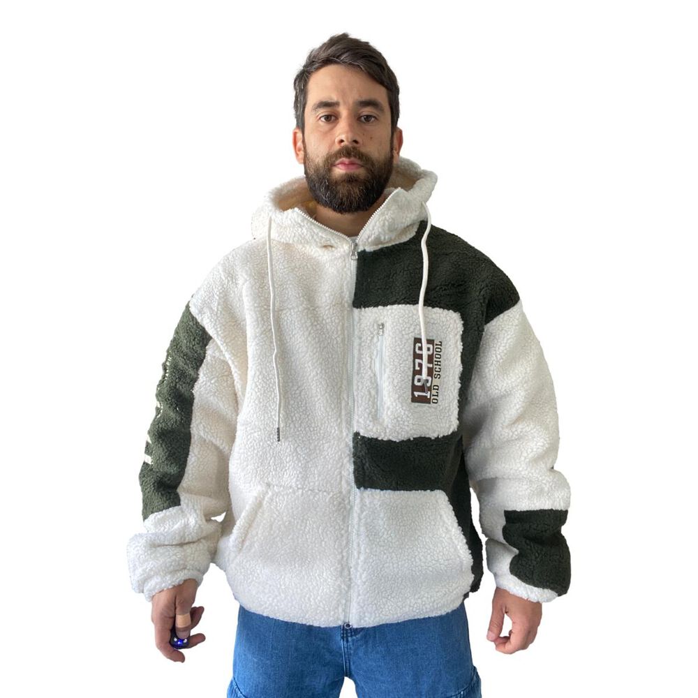 Chaqueta Polerón De Paño Modelo 1 image number 4.0
