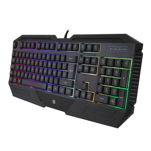 Teclado Gamer Usb Retroiluminado Rgb Negro K110