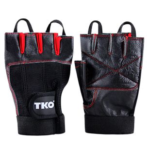Guantes De Entrenamiento M Negro-rojo Tko