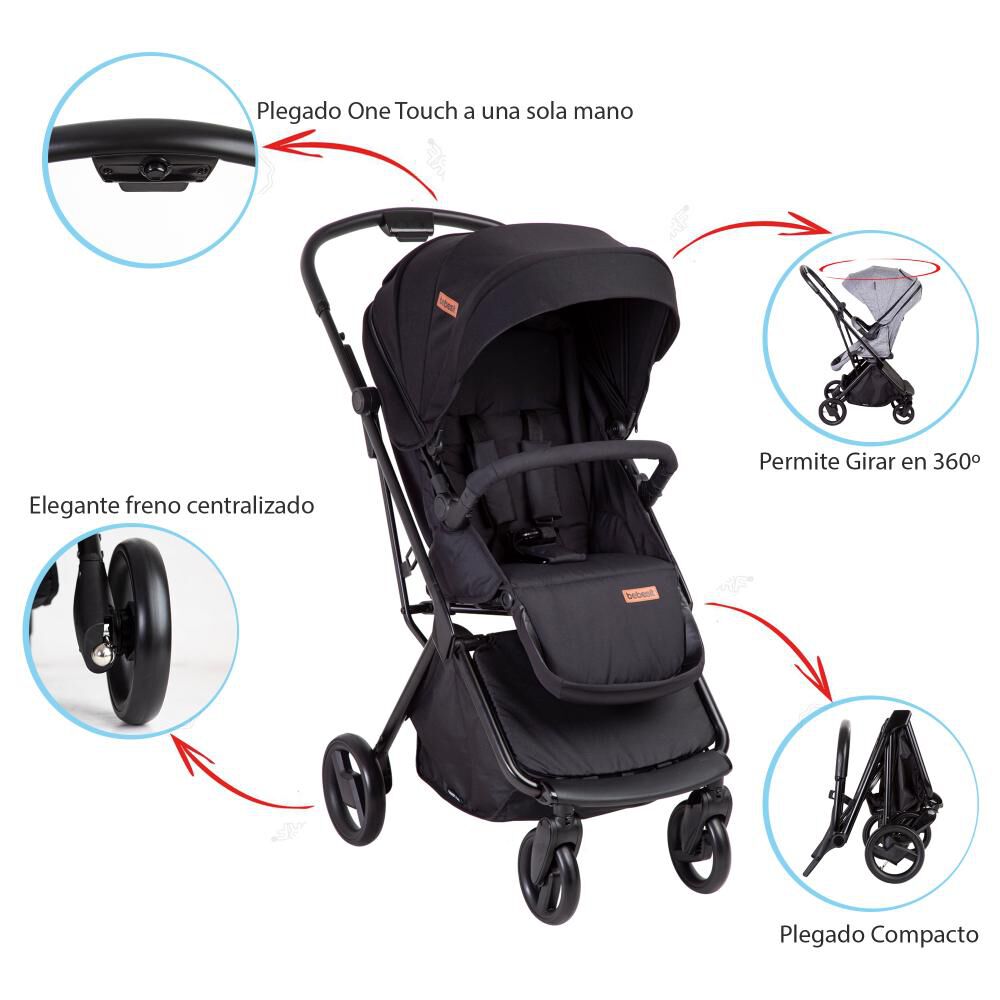 Coche Travel System Bebesit 9020 image number 4.0