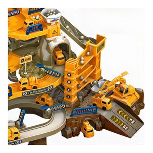 Juguete Pista De Autos Ingenieria Armable Con Grua Infantil