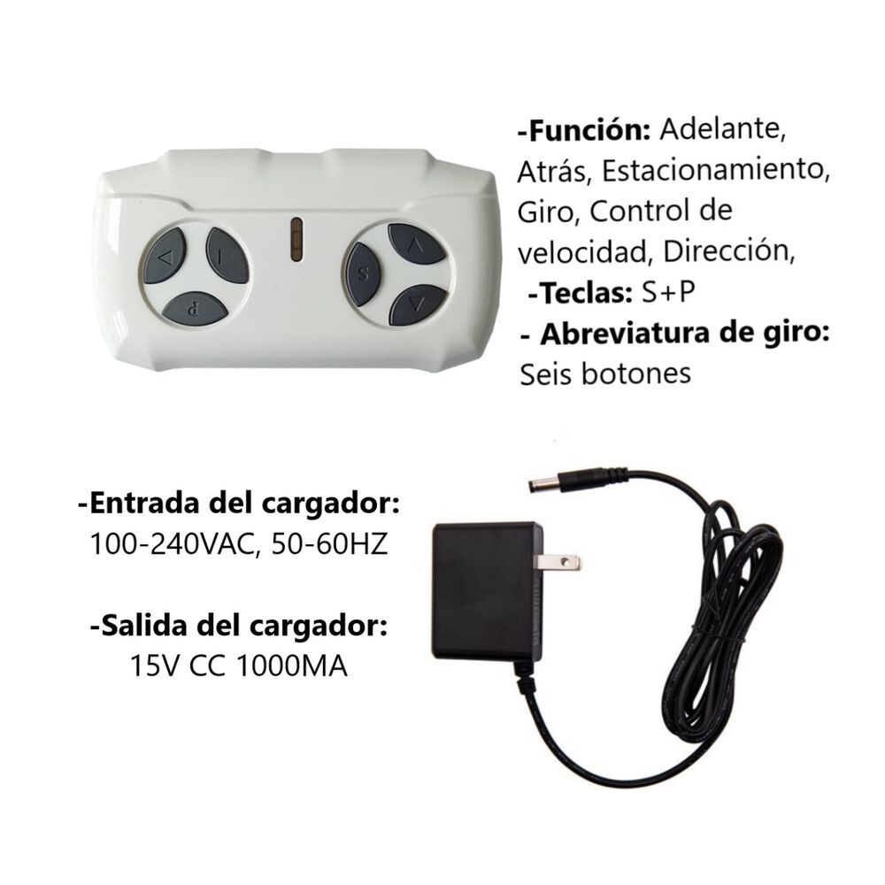 Auto Eléctrico Deportivo Niños Con Control Luces Y Sonido image number 4.0