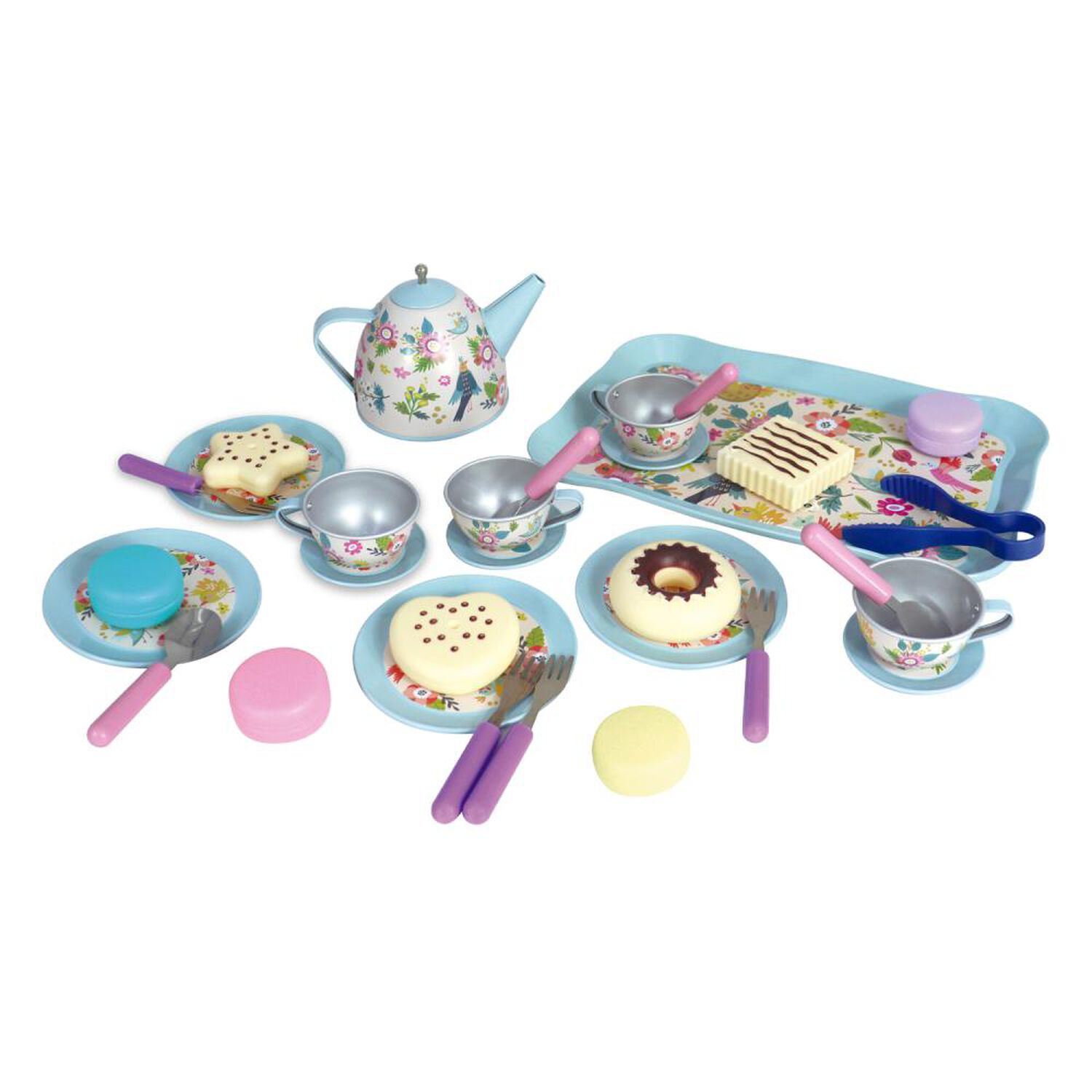 Set De T&eacute; De Metal Sweet Home image number 1.0