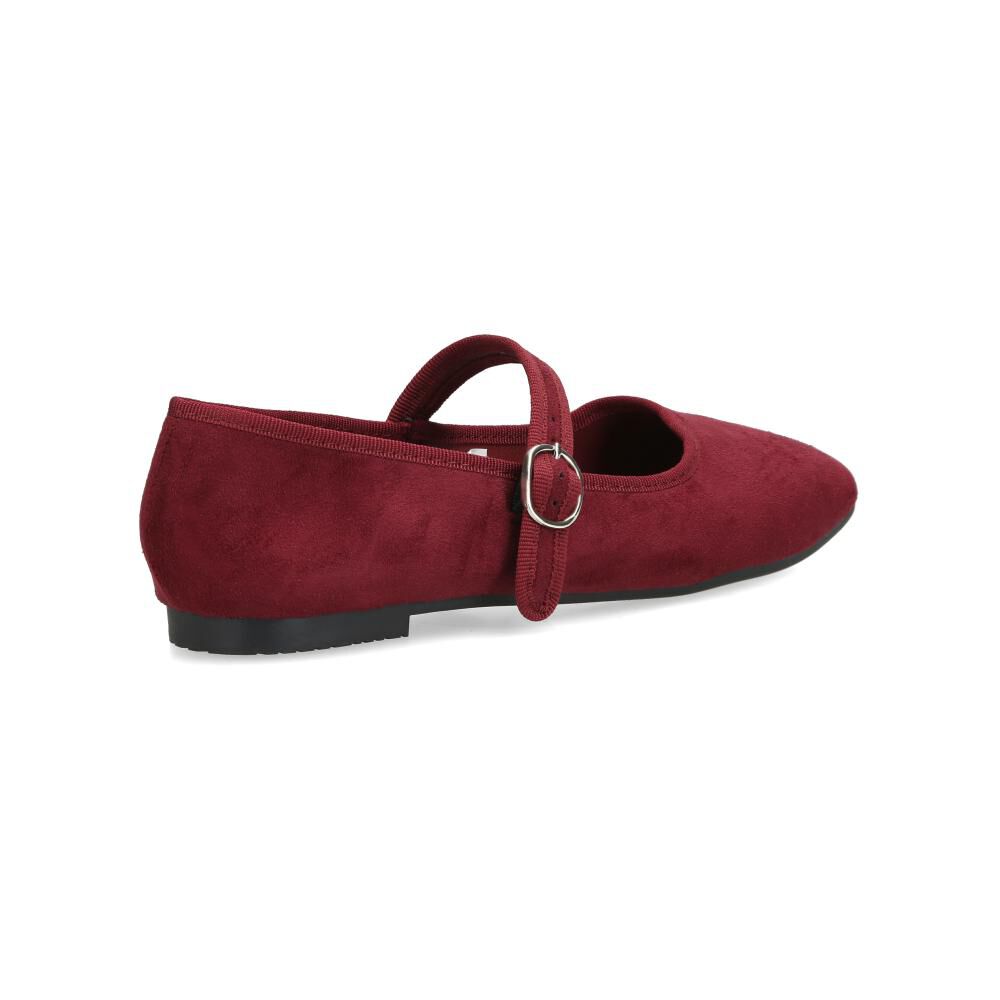 Zapato Casual Mujer Freedom Burgundy image number 3.0