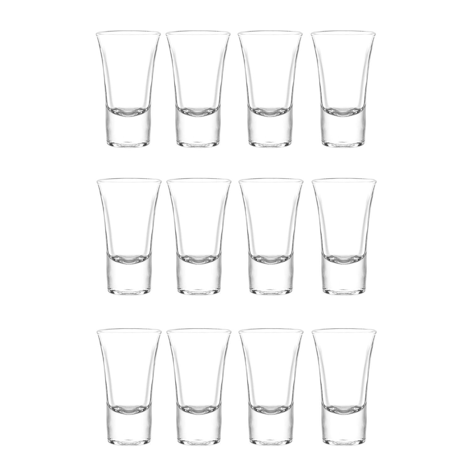 Set 12 Vasos Licor Lord 54ml De Vidrio Cristar Elegante image number 0.0