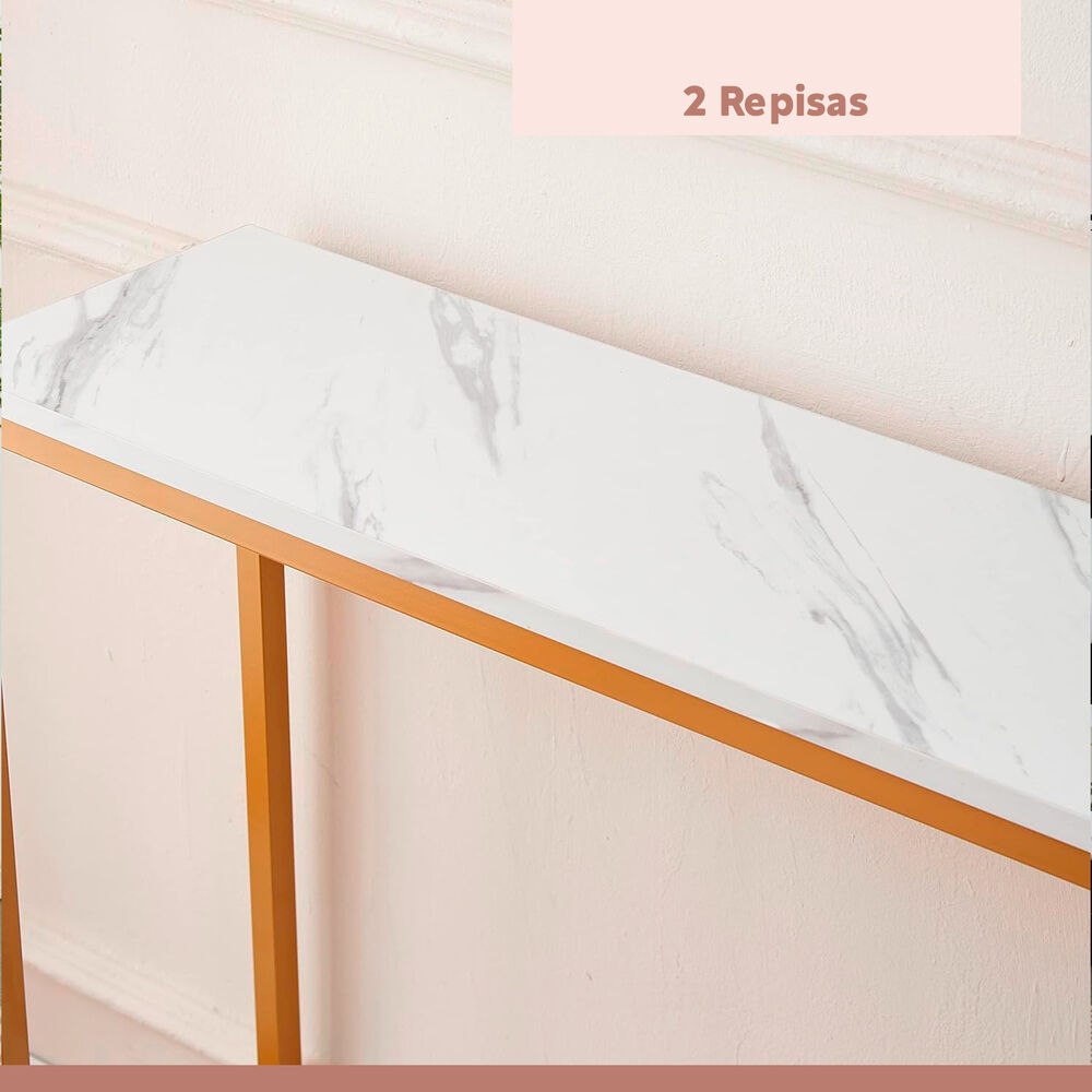 Arrimo White Stone Cubierta Mdf Marmol Blanco image number 4.0