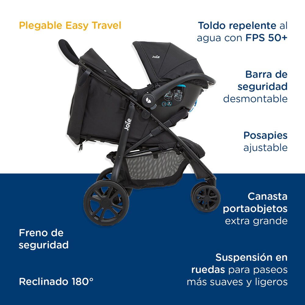 Coche Travel System Litetrax 3 Joie image number 6.0