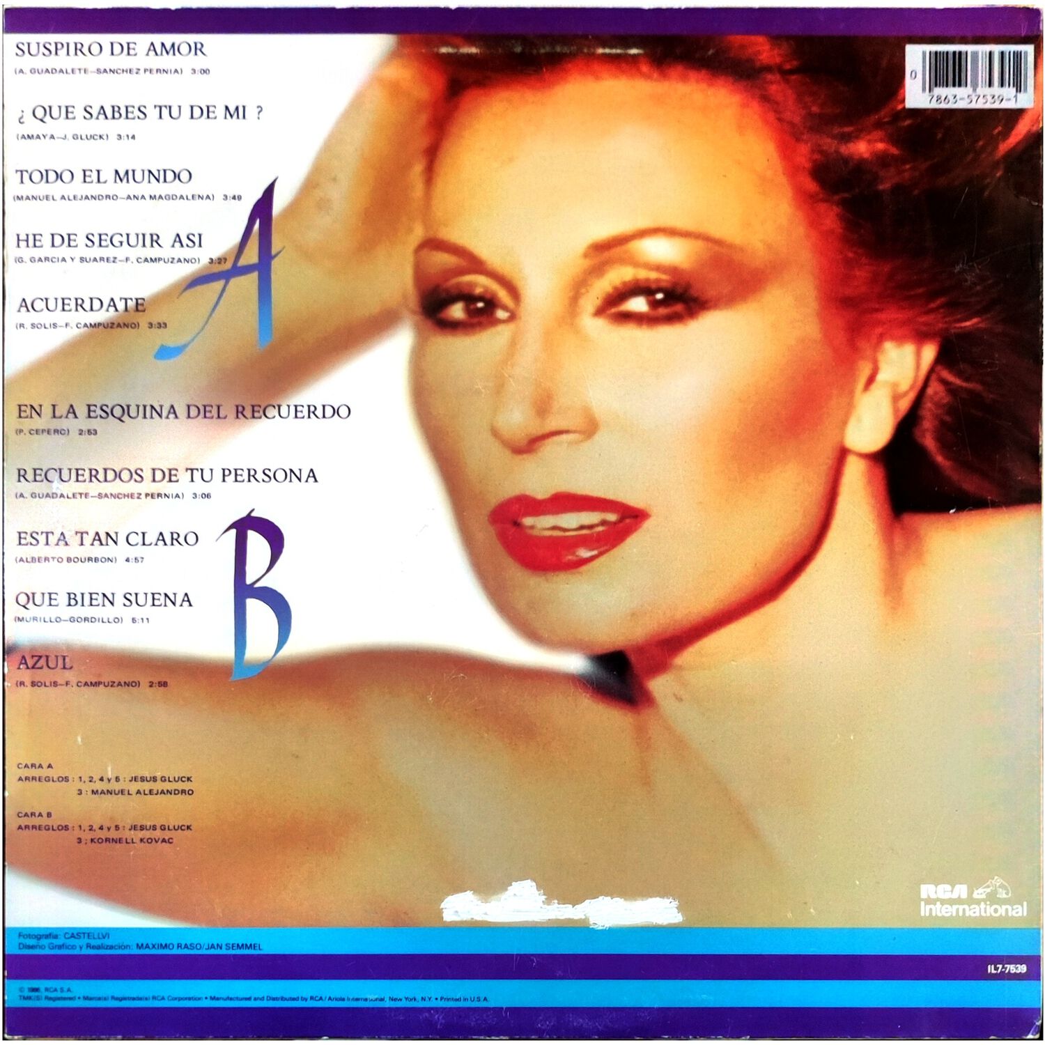 Rocio Jurado - Suspiro De Amor | Vinilo Usado image number 1.0