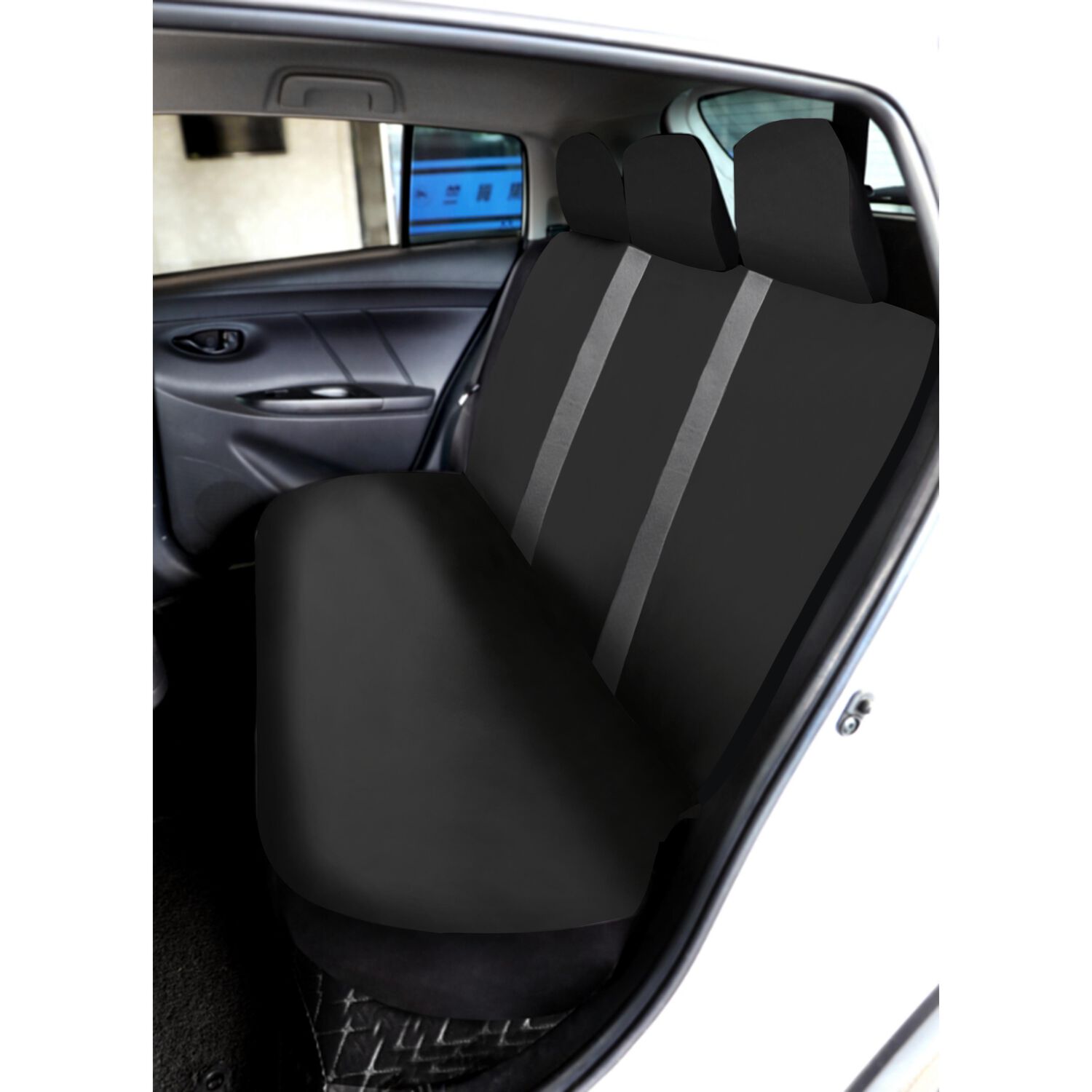 Fundas Cubreasiento B-equip Universal Negro Adv-1432 image number 3.0