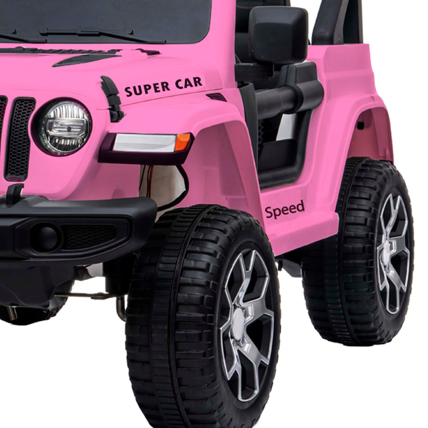 Camioneta El&eacute;ctrica Renegade Rosa Bebesit image number 2.0