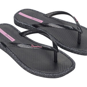 Sandalia Mujer Negro/glitter Edge Solar Glow Ipanema