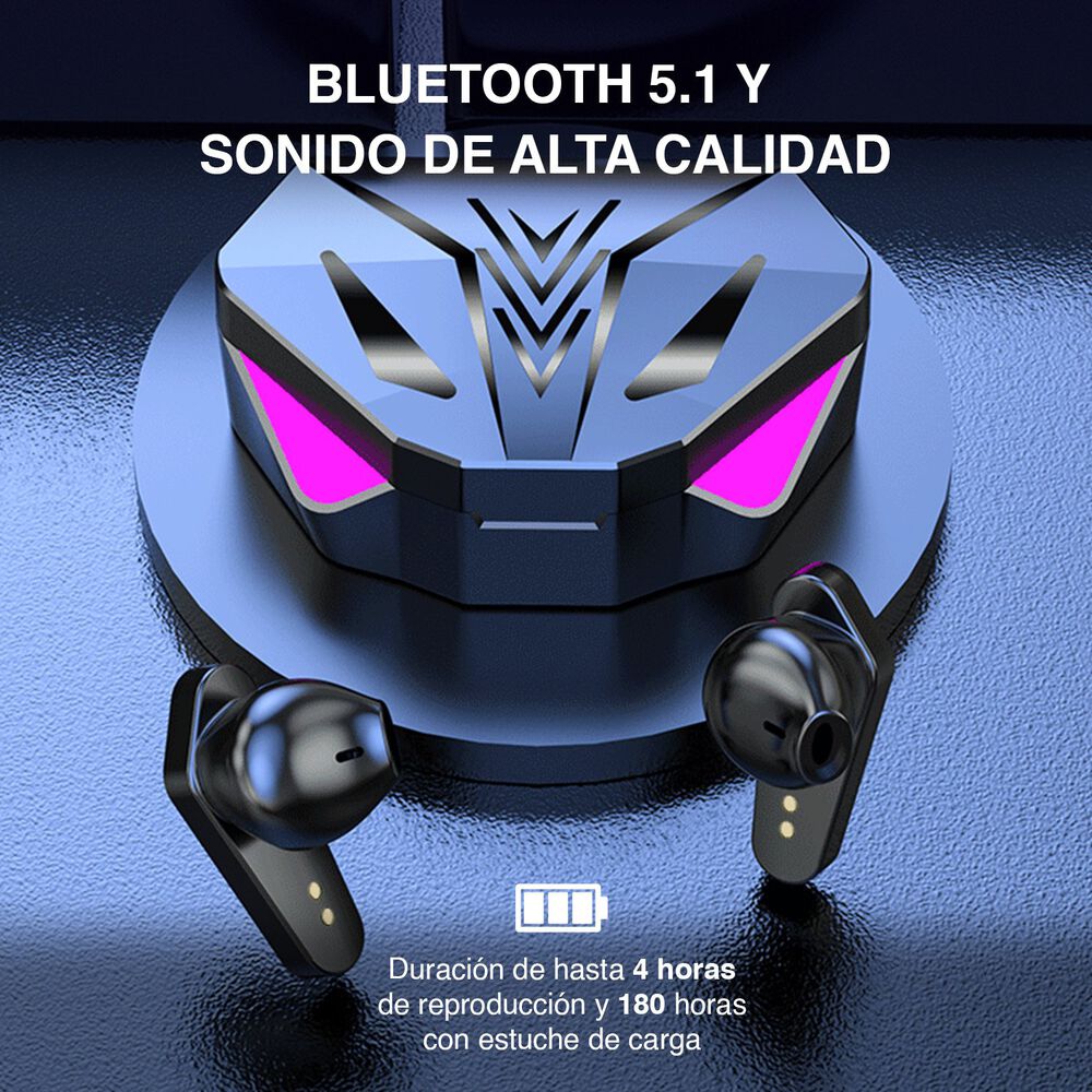 Audífonos Gamer Earphones X15 Negro image number 3.0