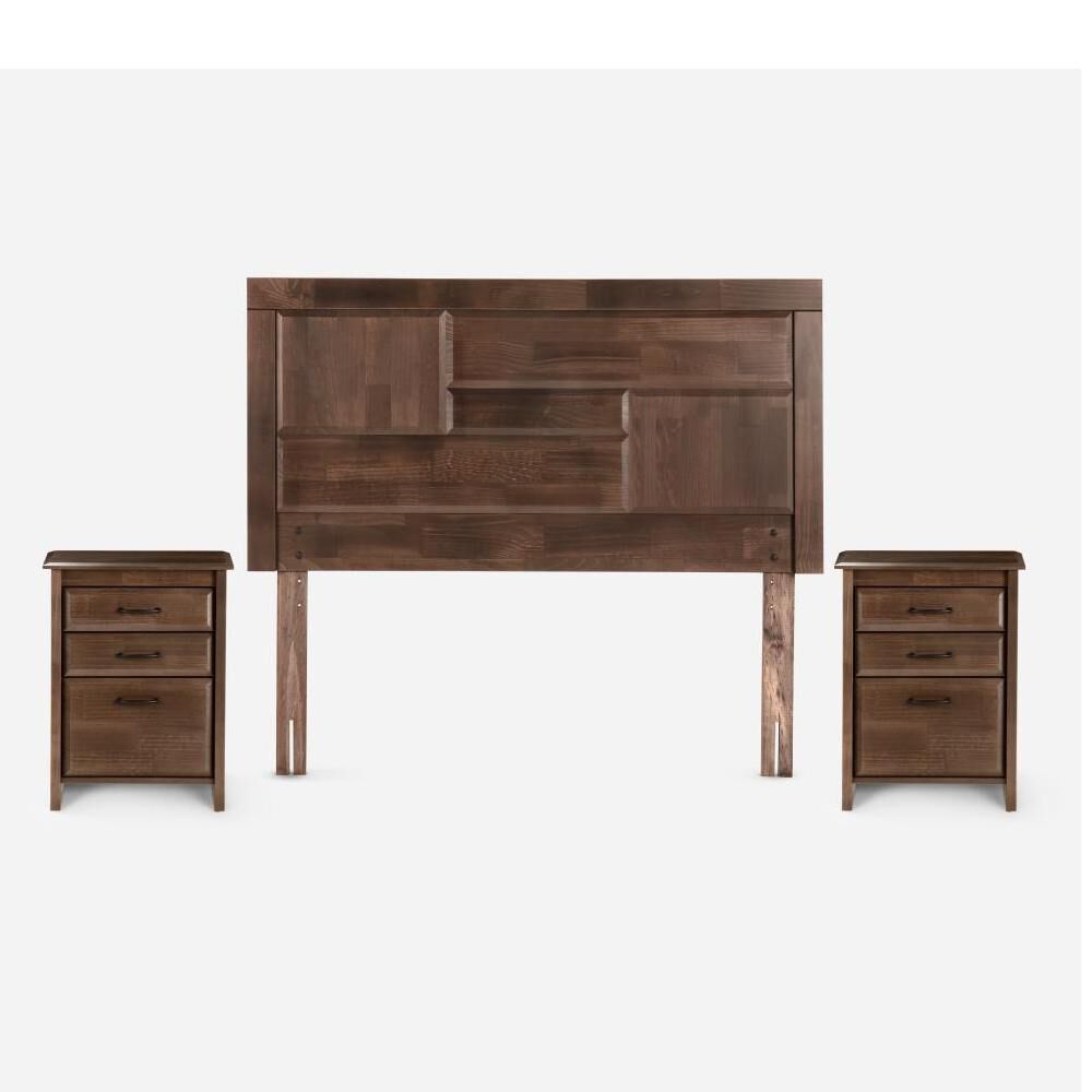 Cama Europea Rosen New Style 4 Plus / Full / Base Normal + Set De Maderas image number 1.0