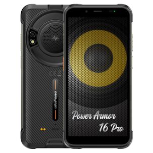 Ulefone Armor 16 Pro Resistente A Golpes, Polvo, Humedad Y Agua / Potente Linterna 126 L&uacute;menes, Potente Parlante 122 Db