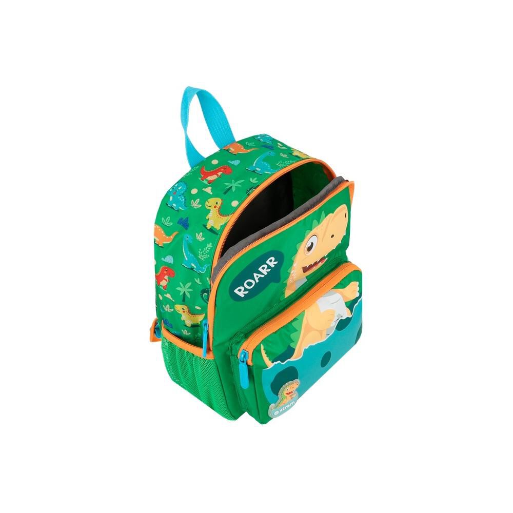 Mochila Xtrem Play-time 6xt Dino Verde image number 3.0