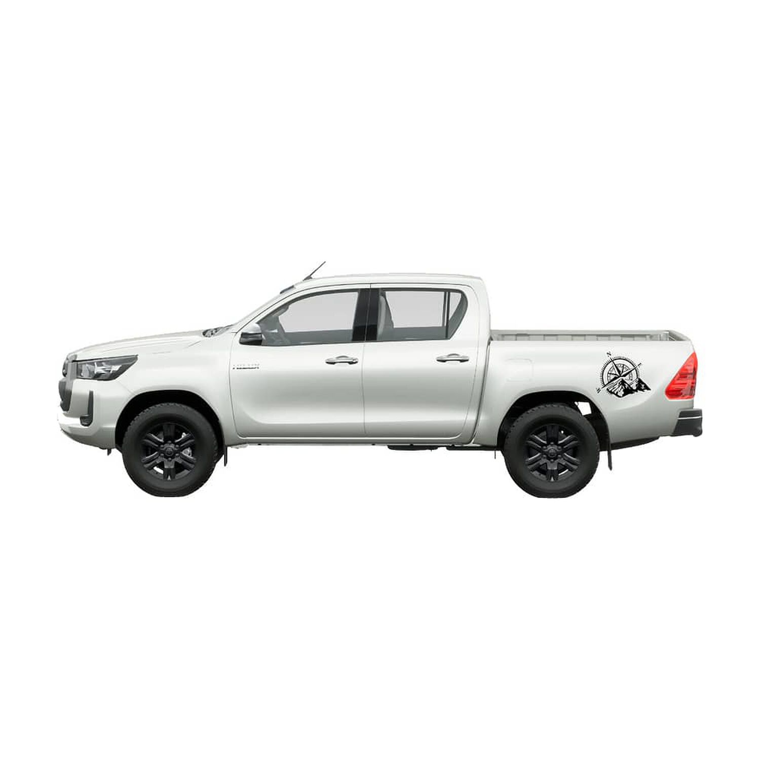 Sticker Adhesivo 4x4 Off Road Duradero Y Resistente Al Agua 2 Unidades image number 1.0