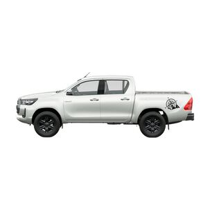 Sticker Adhesivo 4x4 Off Road Duradero Y Resistente Al Agua 2 Unidades