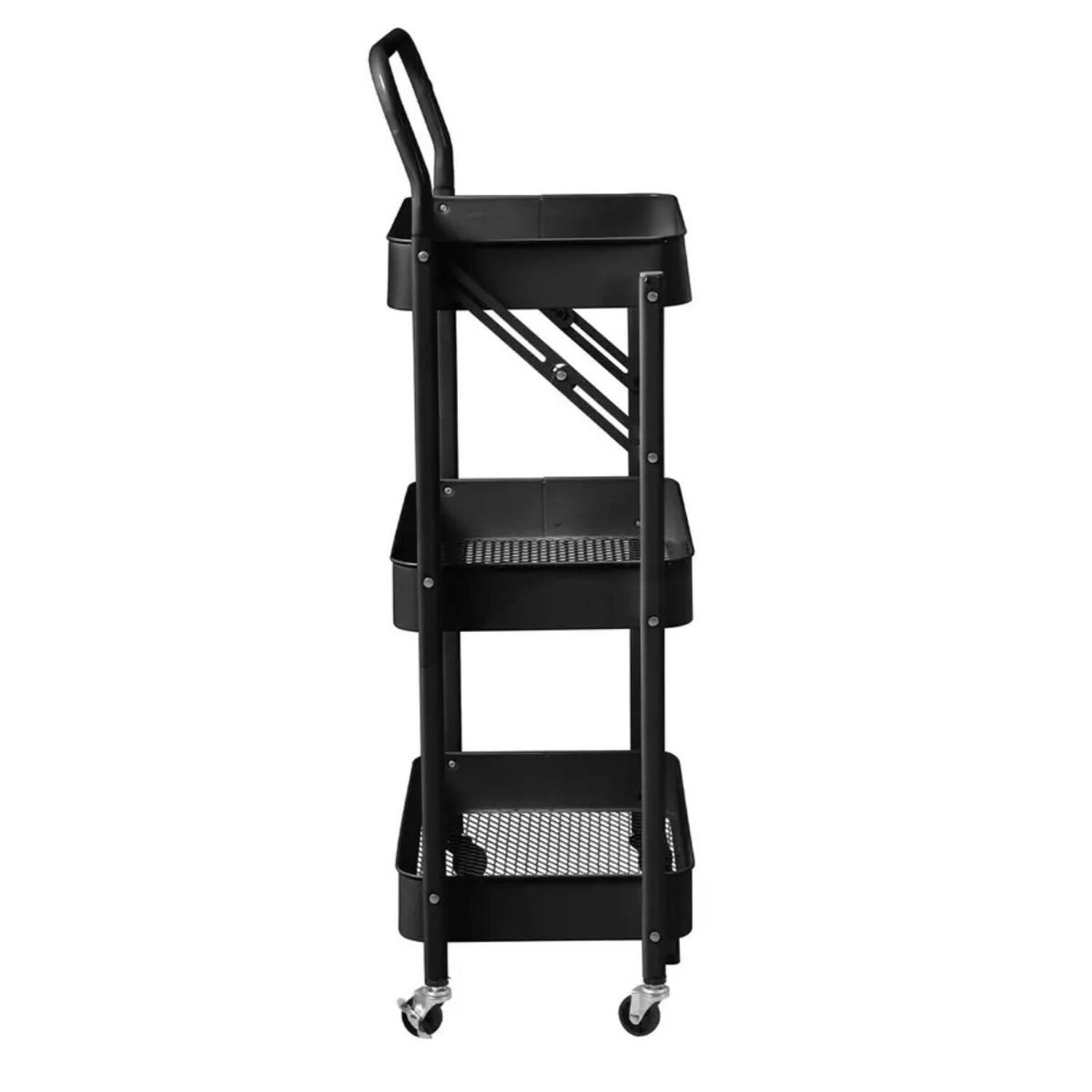 Carro Bar Plegable Negro image number 1.0