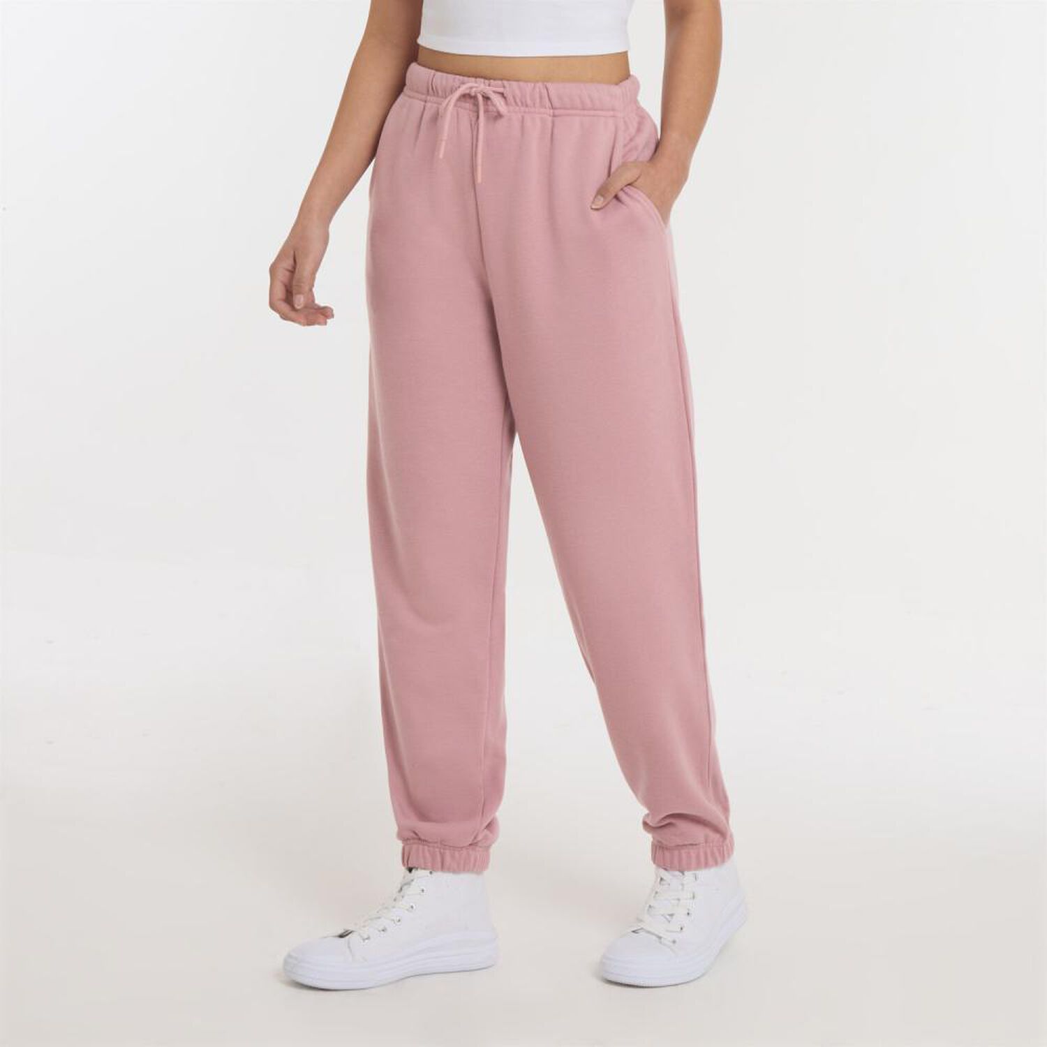 Pantal&oacute;n De Buzo Tiro Medio Jogger Mujer Freedom image number 2.0