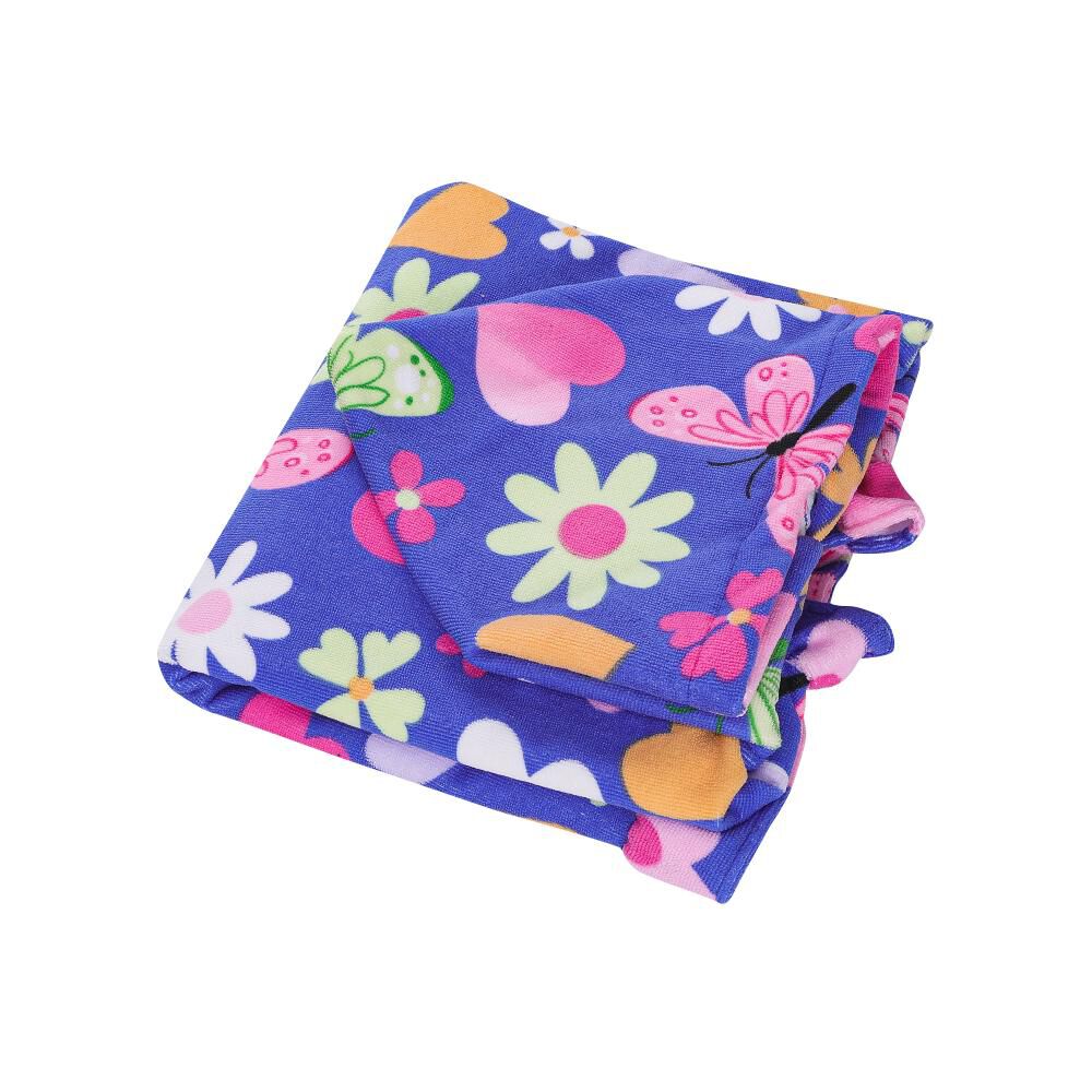 Toalla Playa Capucha Casaideal Kids Margarita / 60 X 120 Cm image number 4.0