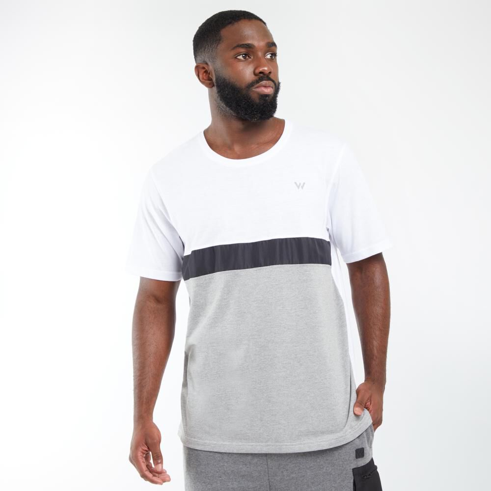 Polera Deportiva Manga Corta Cuello Redondo Hombre image number 0.0