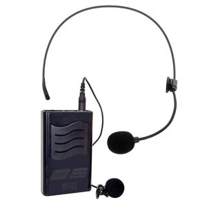 Micrófono Philco Inalámbrico Vhf 2 En 1 6,3 Mm