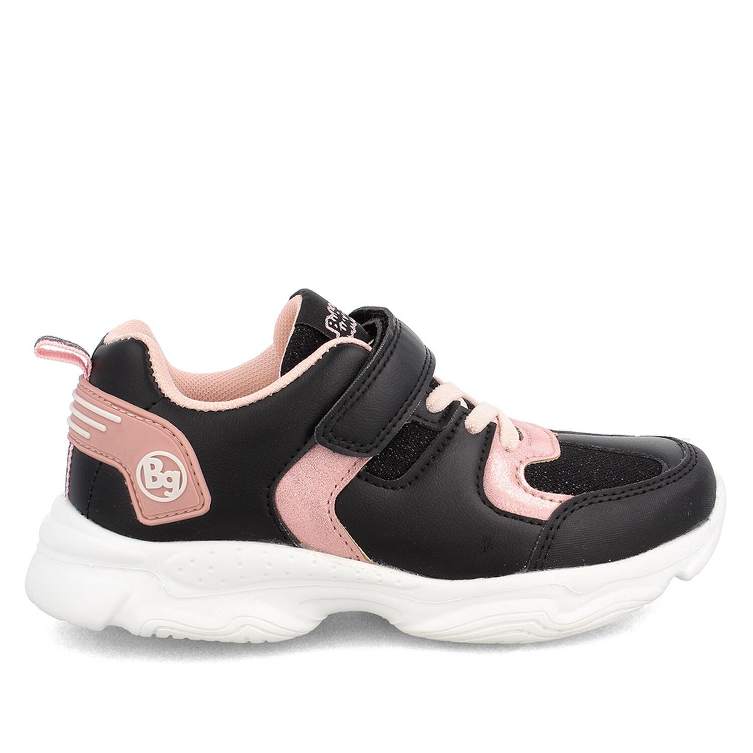 Zapatilla Ni&ntilde;a Bubblegummers Bolt Negro image number 0.0