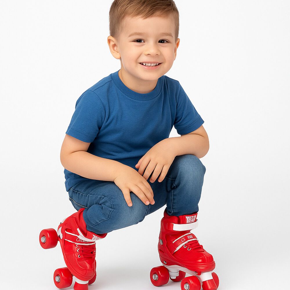 Patines Art&iacute;sticos Infantiles Ajustables 4 Ruedas image number 16.0