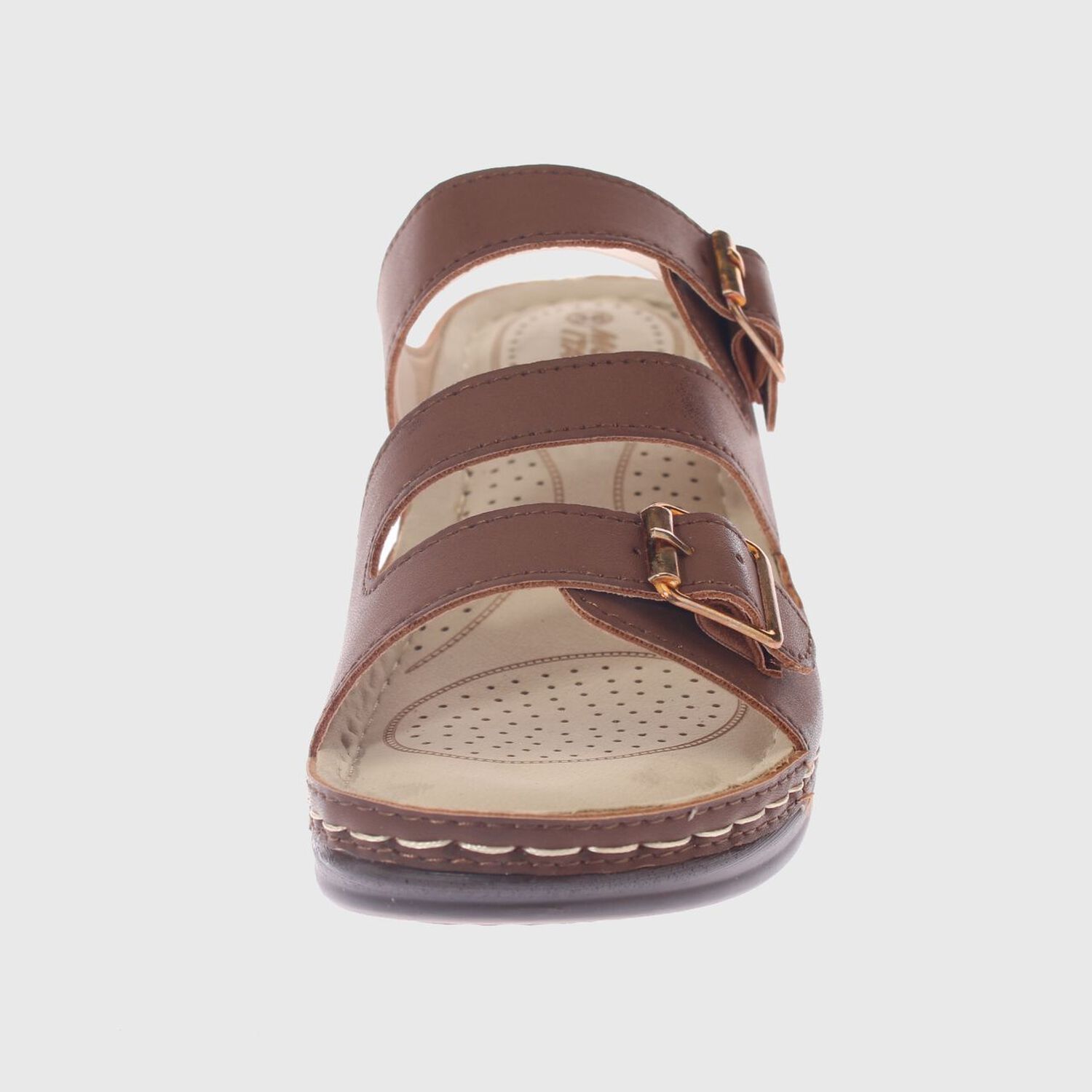 Sandalia Confort Caf&eacute; Modelo Italiano Art. 5ask76616brown image number 2.0