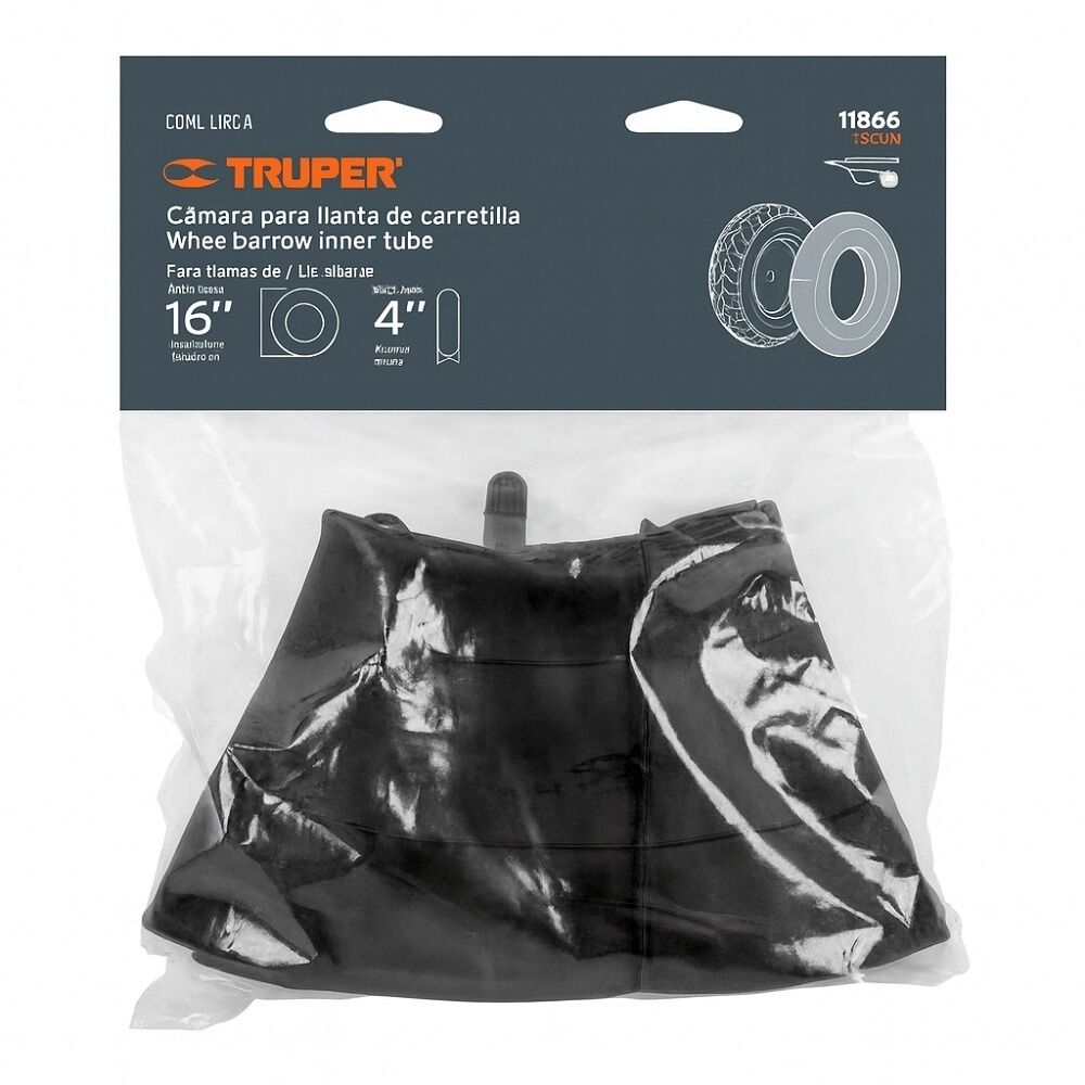 Camara Para Neumaticos De Carretilla 16 Truper Cm image number 3.0