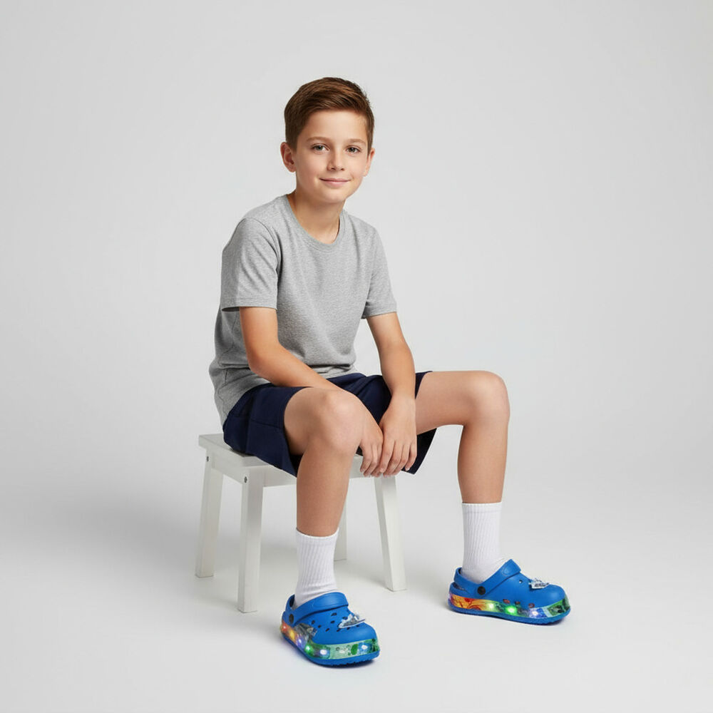 Sandalia Zueco Chalas Con Luces Para Niños image number 0.0